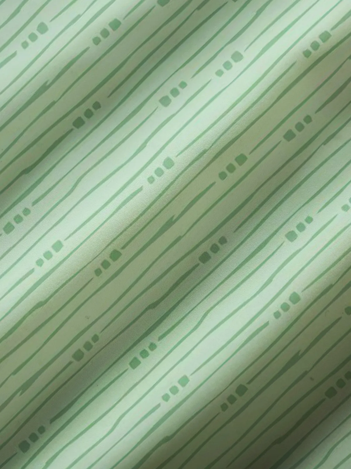 Alohadaddy Basic Striped Men's Hawaiian Shirt Stretch Easy Care Pocket Camping Shirt Big Tall