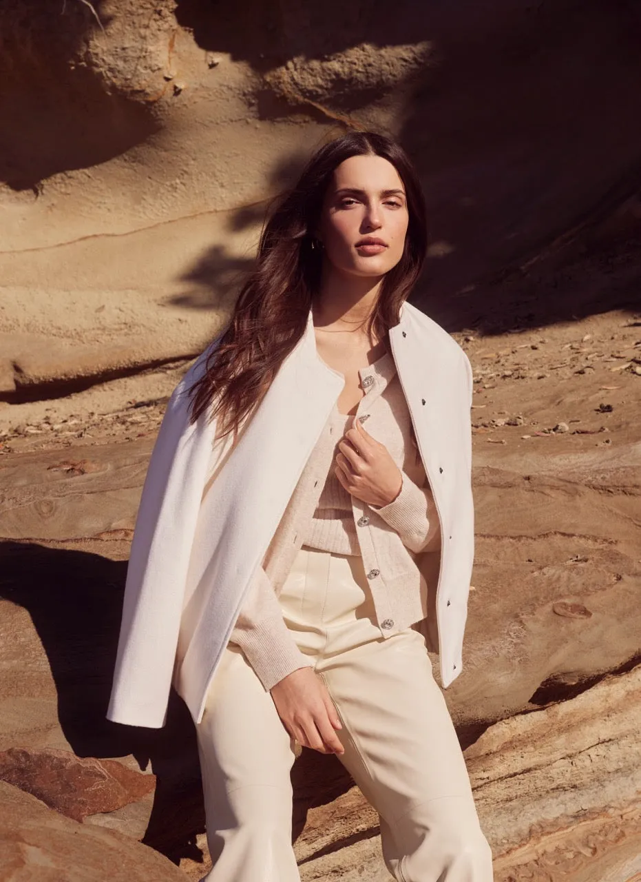 Anderson Bomber | Ivory Wool