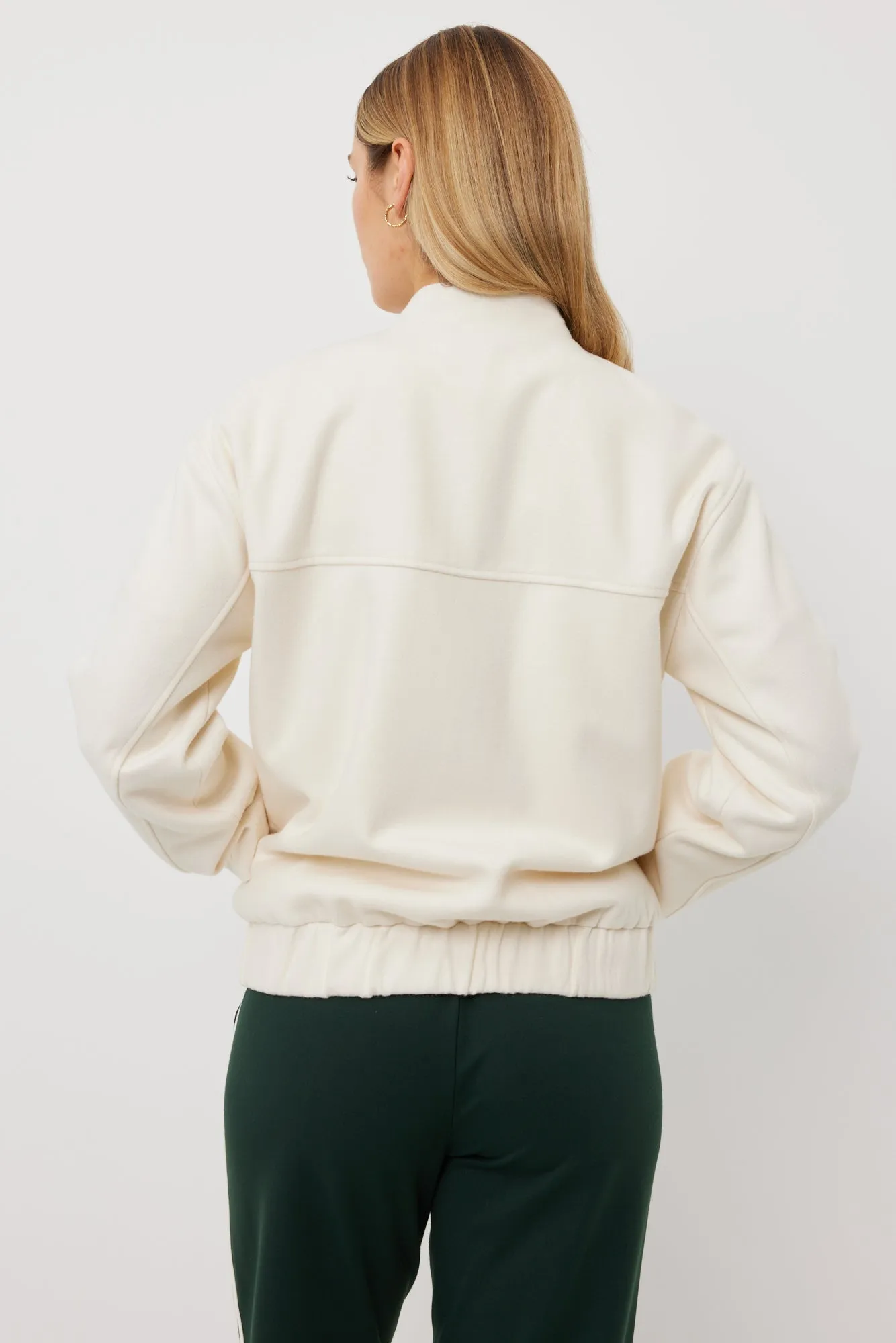 Anderson Bomber | Ivory Wool