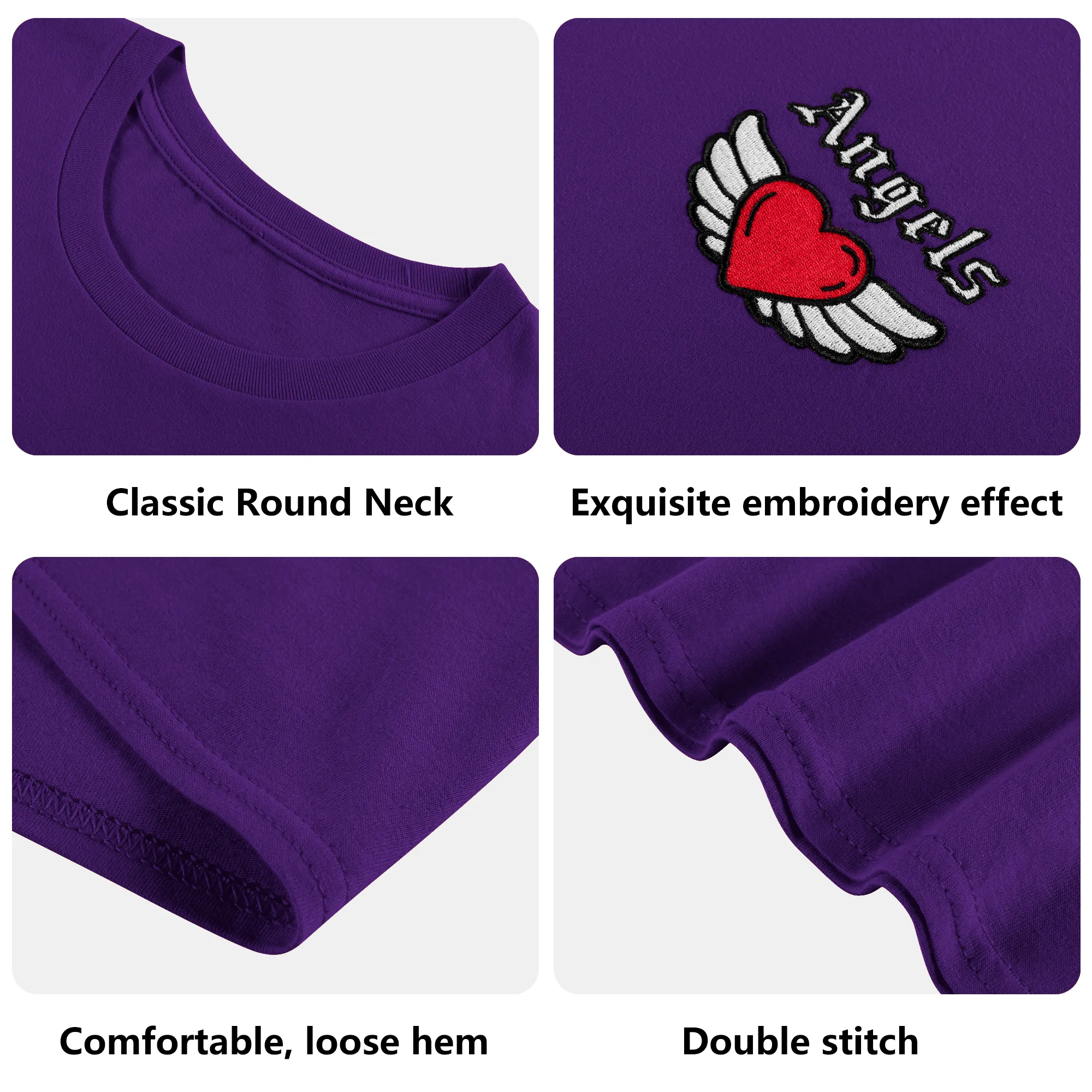 Be ICONIC Embroidered Men's Casual Cotton T-shirt