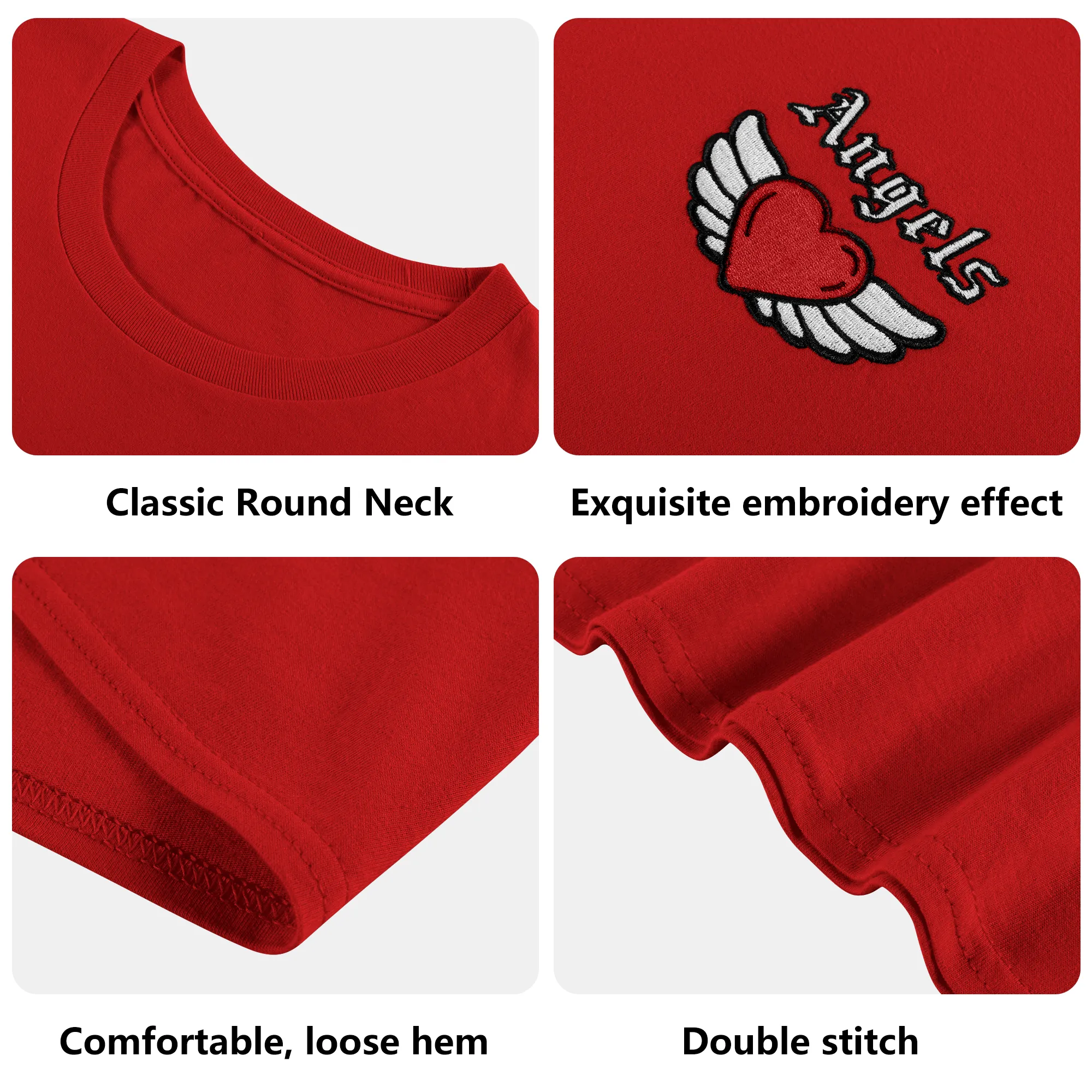 Be ICONIC Embroidered Men's Casual Cotton T-shirt