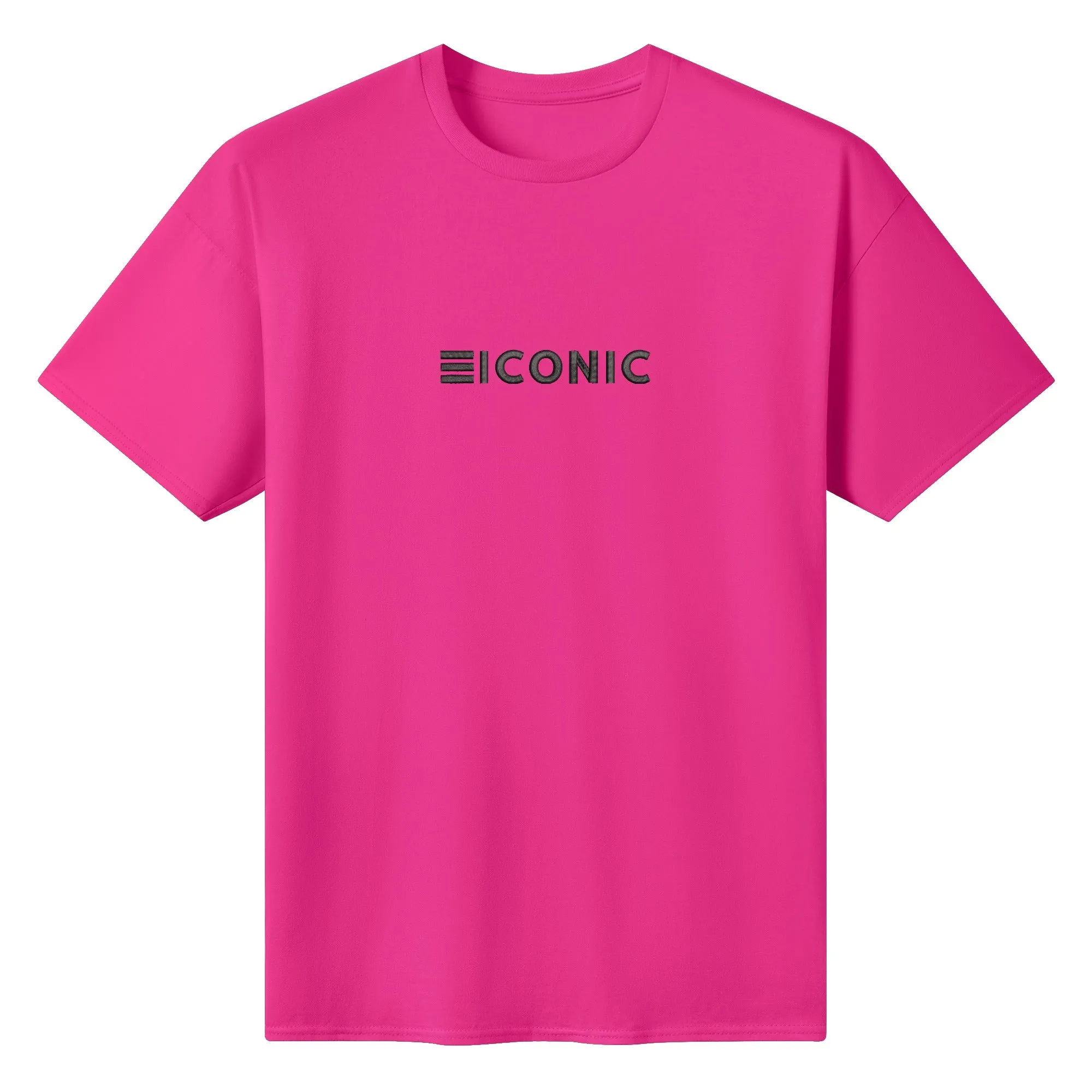 Be ICONIC Embroidered Men's Casual Cotton T-shirt