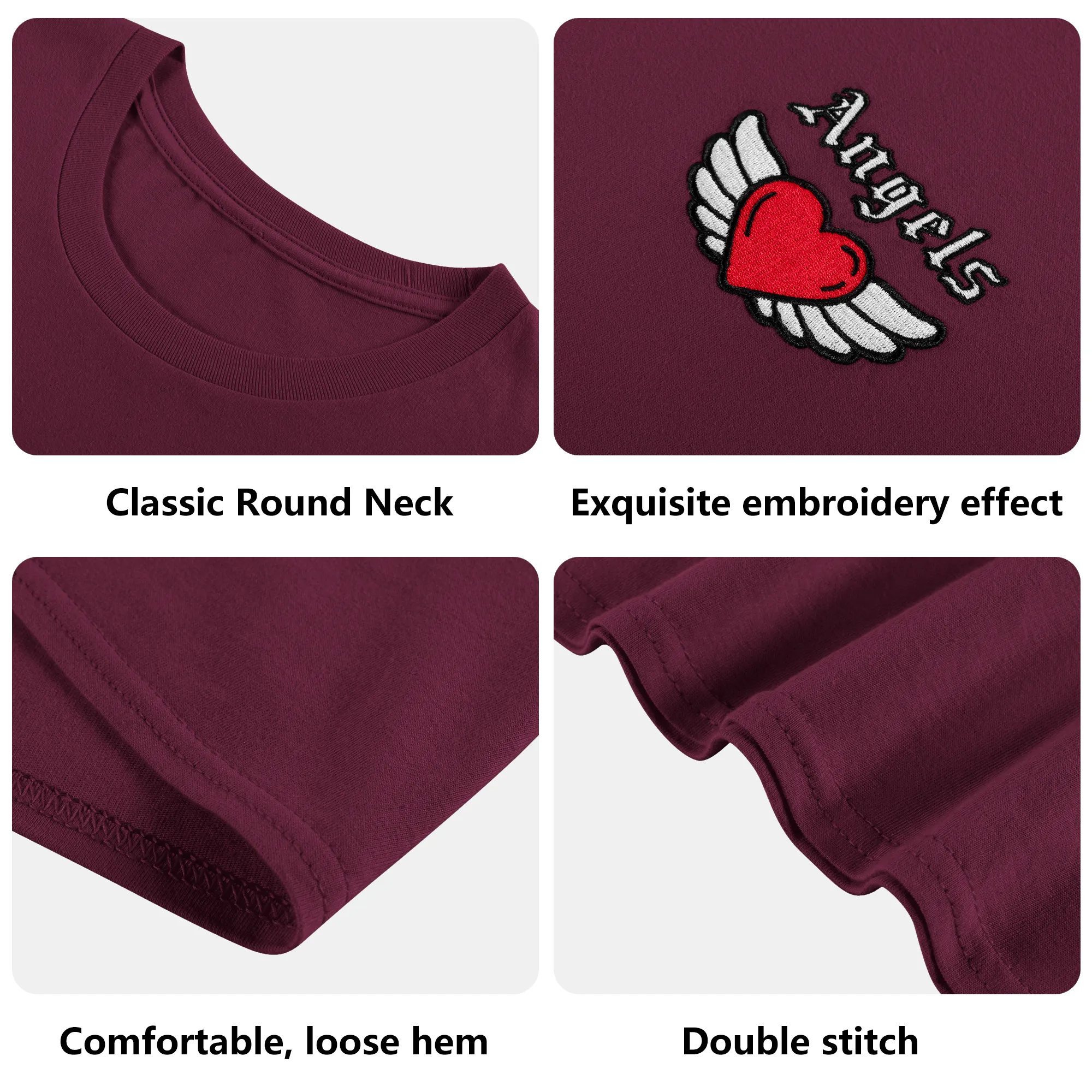 Be ICONIC Embroidered Men's Casual Cotton T-shirt
