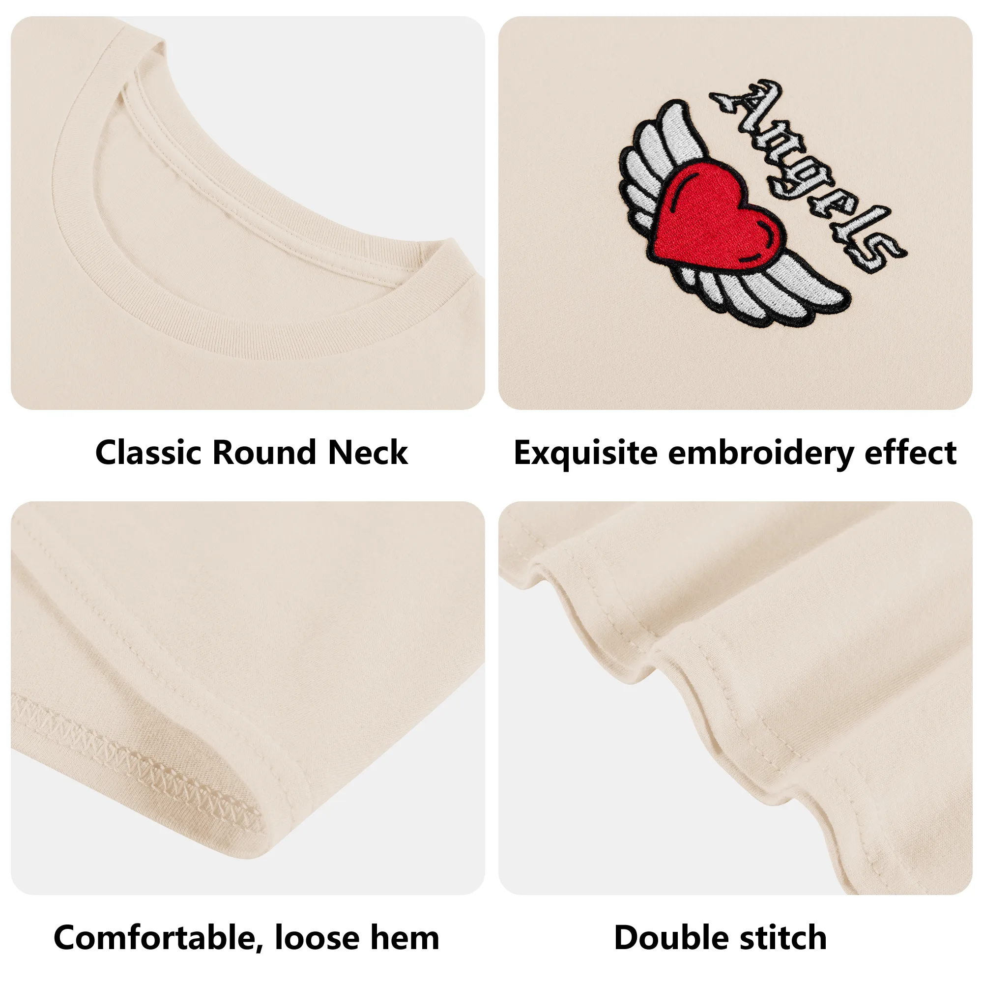 Be ICONIC Embroidered Men's Casual Cotton T-shirt