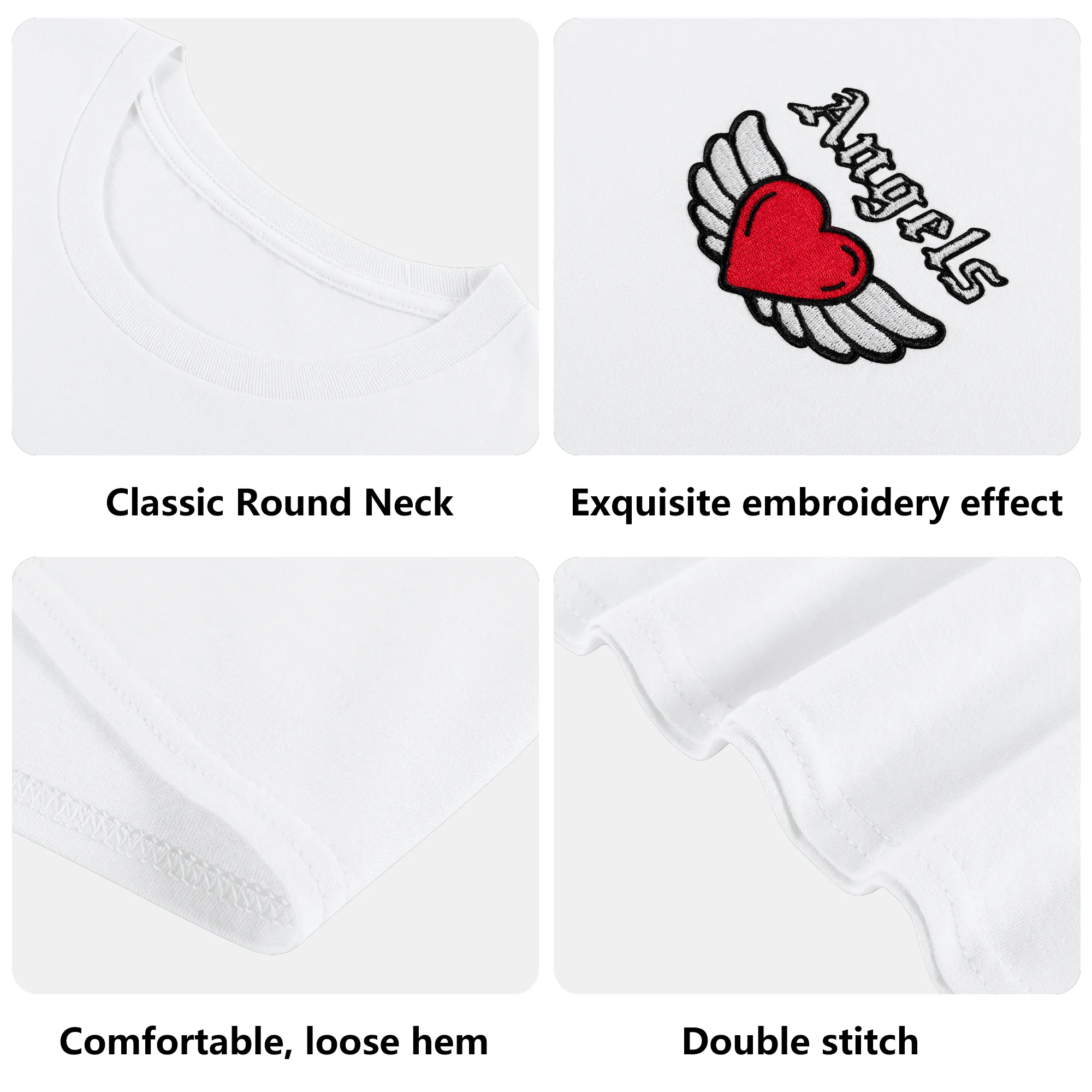 Be ICONIC Embroidered Men's Casual Cotton T-shirt