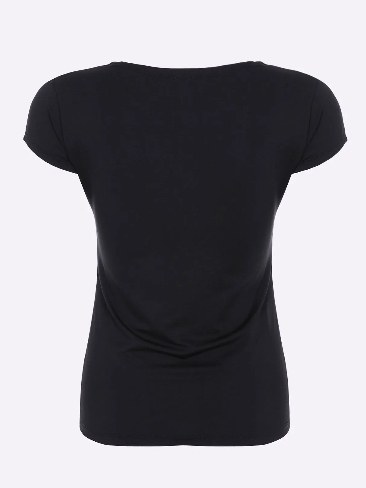 Custom Bodycon V-Neck Single Breasted T-shirts