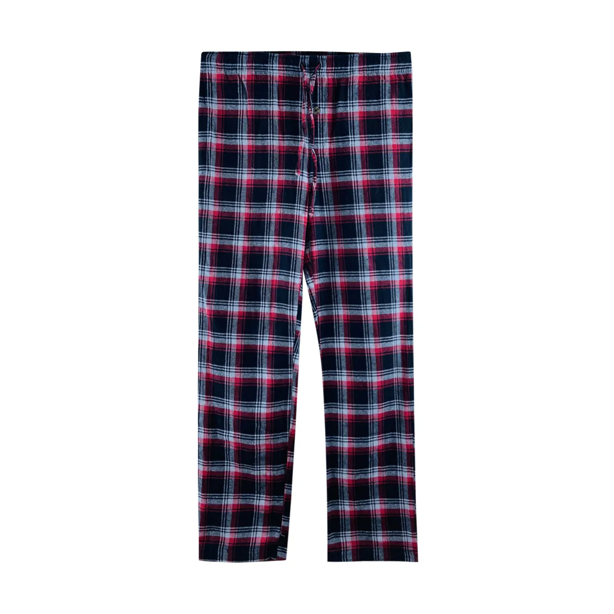 Mens Flannel Side Pocket Cotton Lounge Pajama Trouser