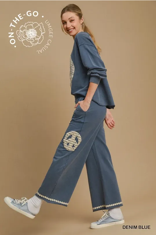 Peace Out Mineral Wash Pants