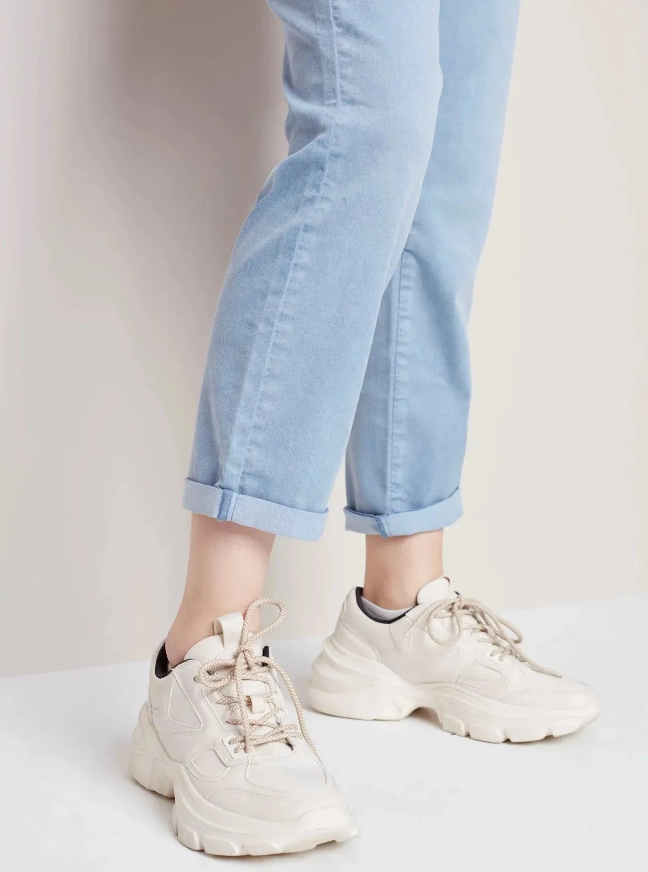 Pull On Pant With Elastic Waist [Chambray-C5412]
