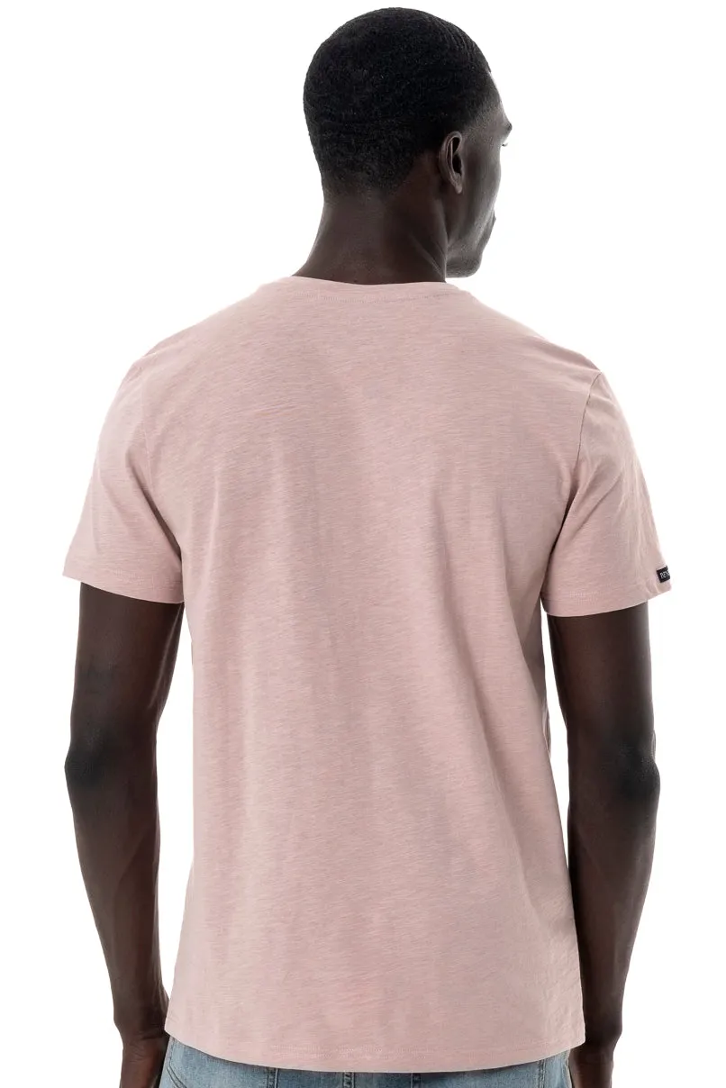 V-Neck T-Shirt _ 145358 _ Rose