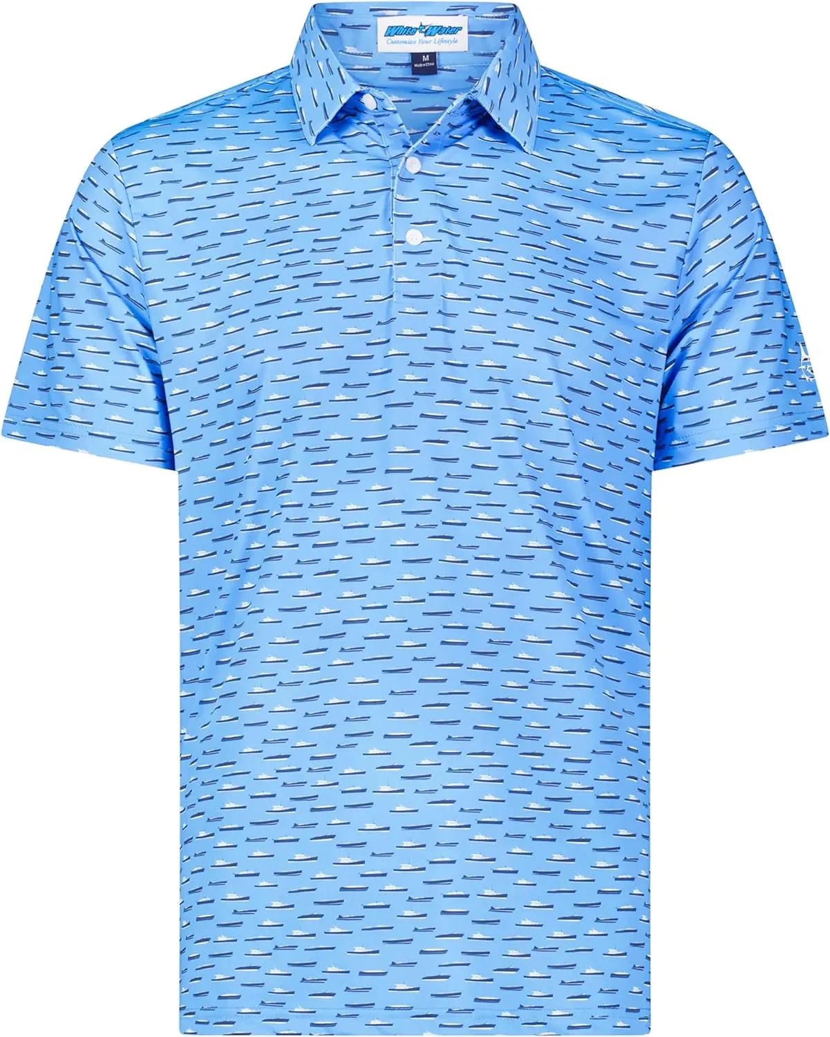 White Water Coast Short Sleeve Polo Shirt